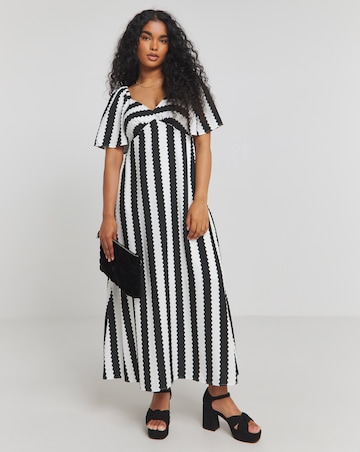 Twisted Wunder Angel Stripe Maxi Dress