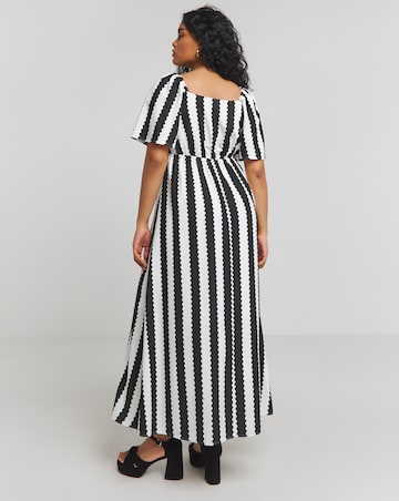 Twisted Wunder Angel Stripe Maxi Dress