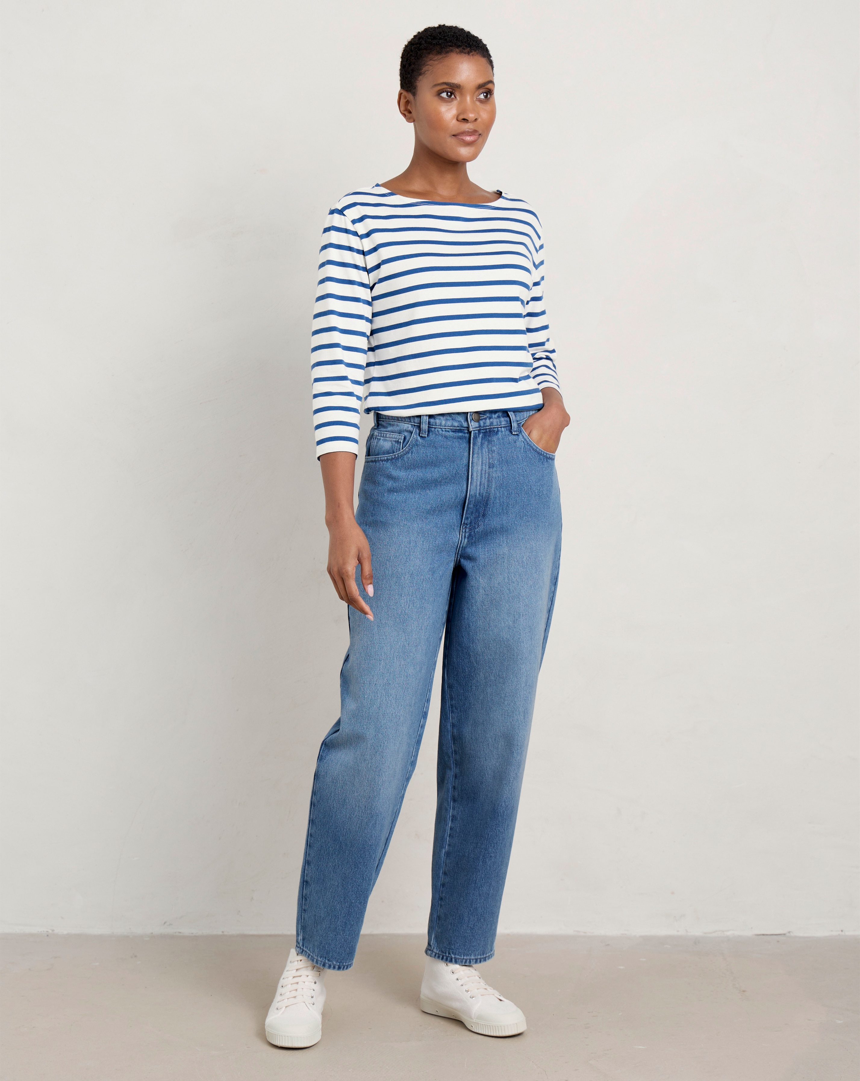 Seasalt Honeydew Barrel Leg Jeans