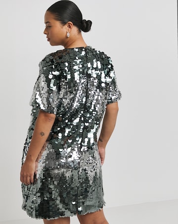 Lovedrobe Ombre Sequin Swing Dress