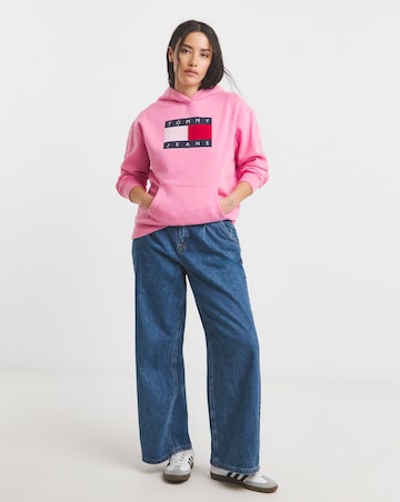 Tommy Jeans Relax Melange Flag Hoodie