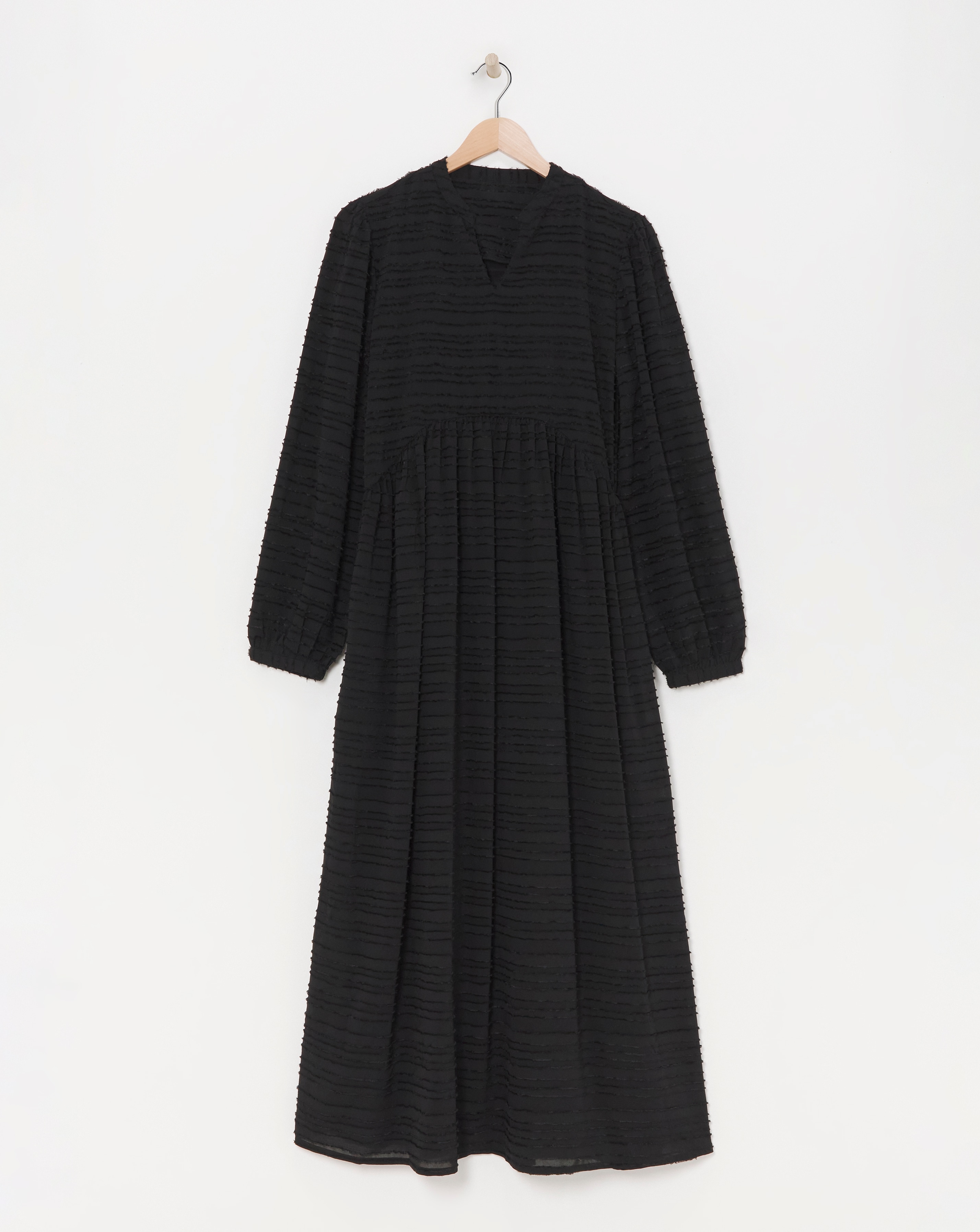 Native Youth Stripe Smock Maxi Dress