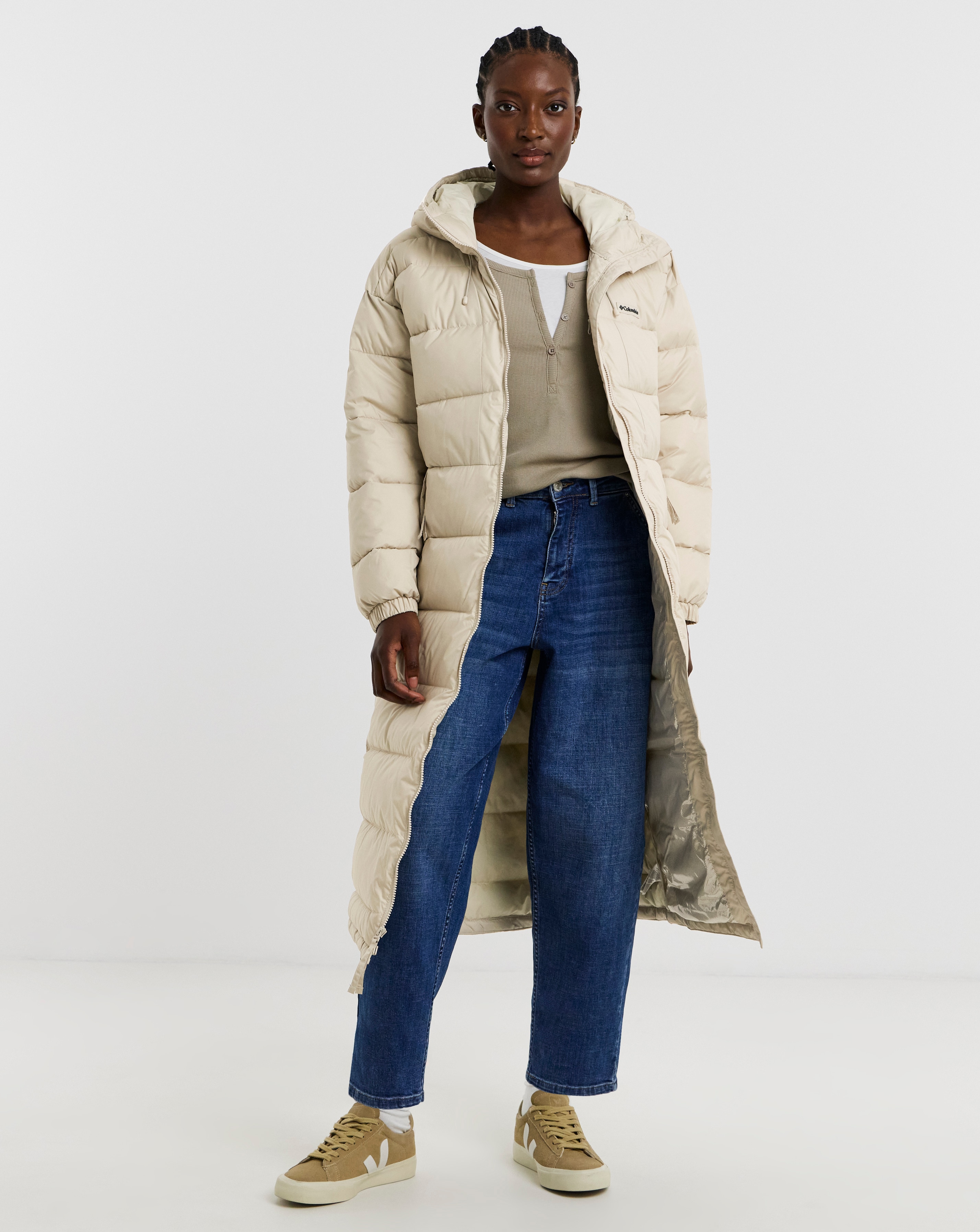 Columbia Pike Lake Long Padded Jacket