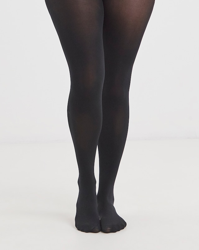 100 Denier Shaping Tights - Black