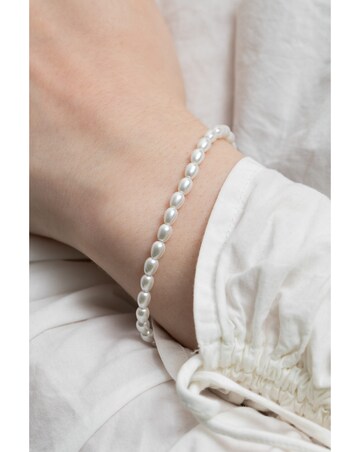 Jon Richard Gold Plated Fine Freshwater Pearl Bracelet