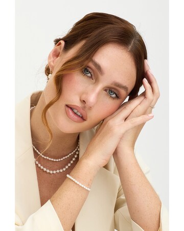 Jon Richard Gold Plated Fine Freshwater Pearl Bracelet