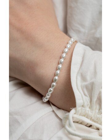 Jon Richard Gold Plated Fine Freshwater Pearl Bracelet