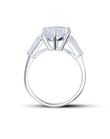 Sterling Silver Cubic Zirconia Ring