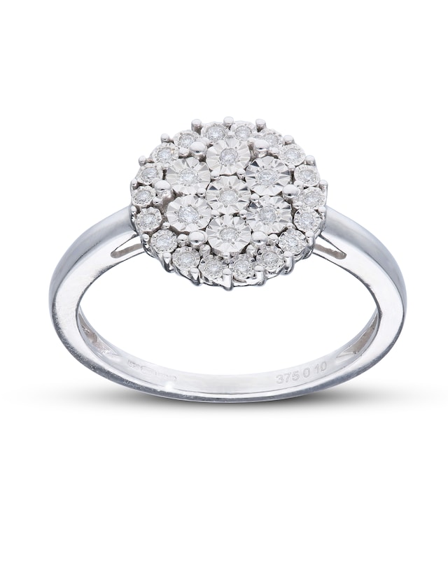 9WG 0.10CT DIA RING