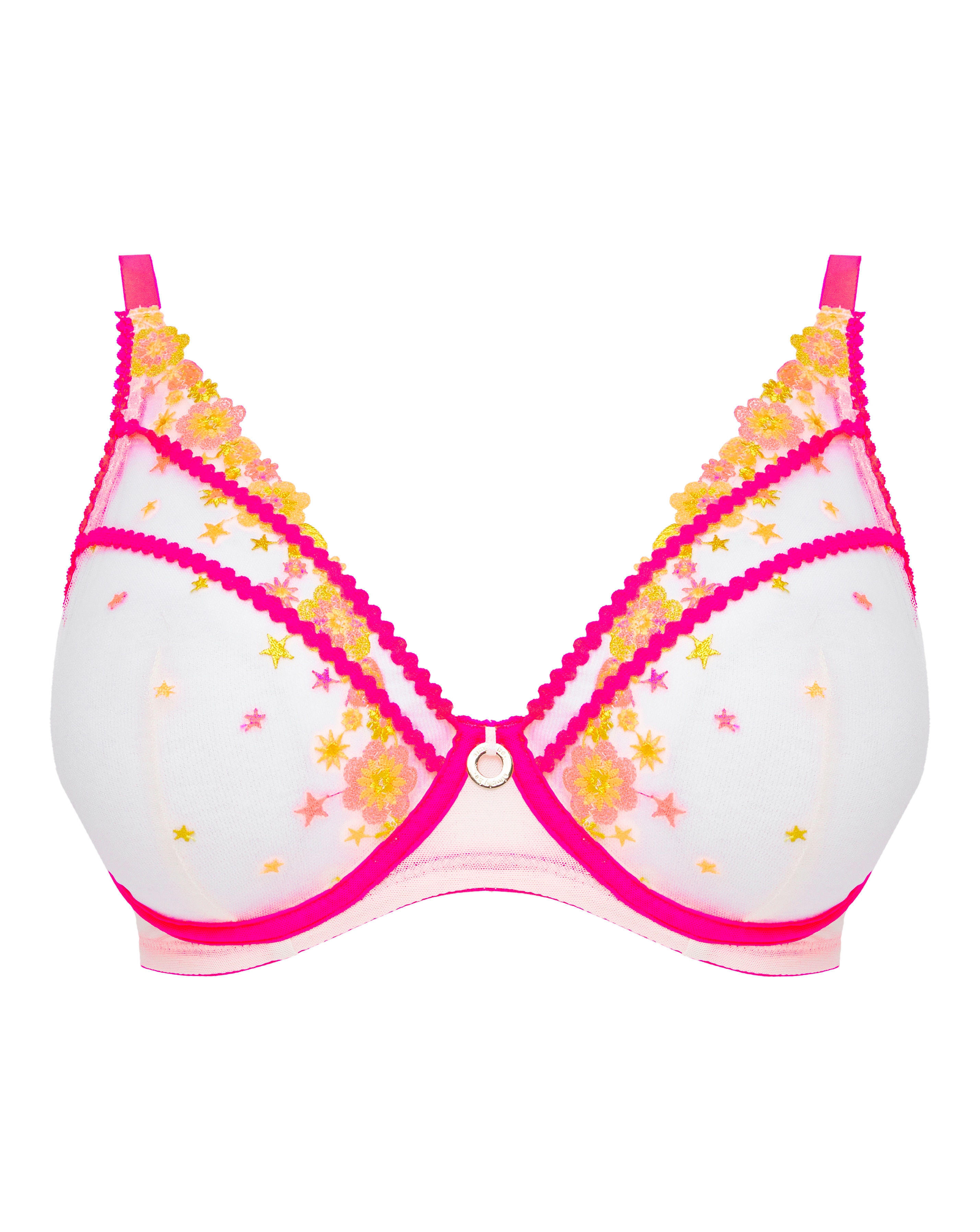 Simply Be Neon Embroidery U/W Plunge