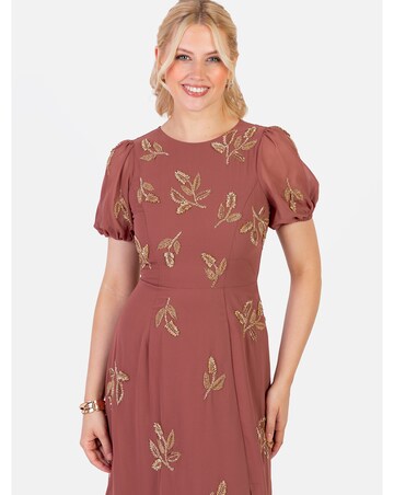 Maya Deluxe Embellished Dress