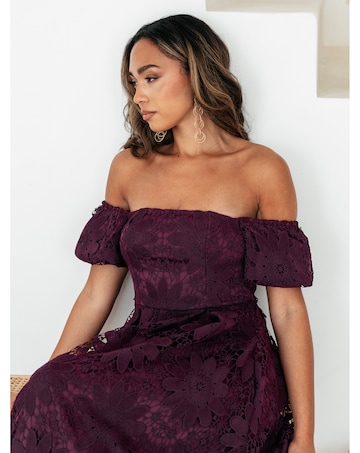 Maya Deluxe Floral Print Dress