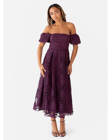 Maya Deluxe Floral Print Dress