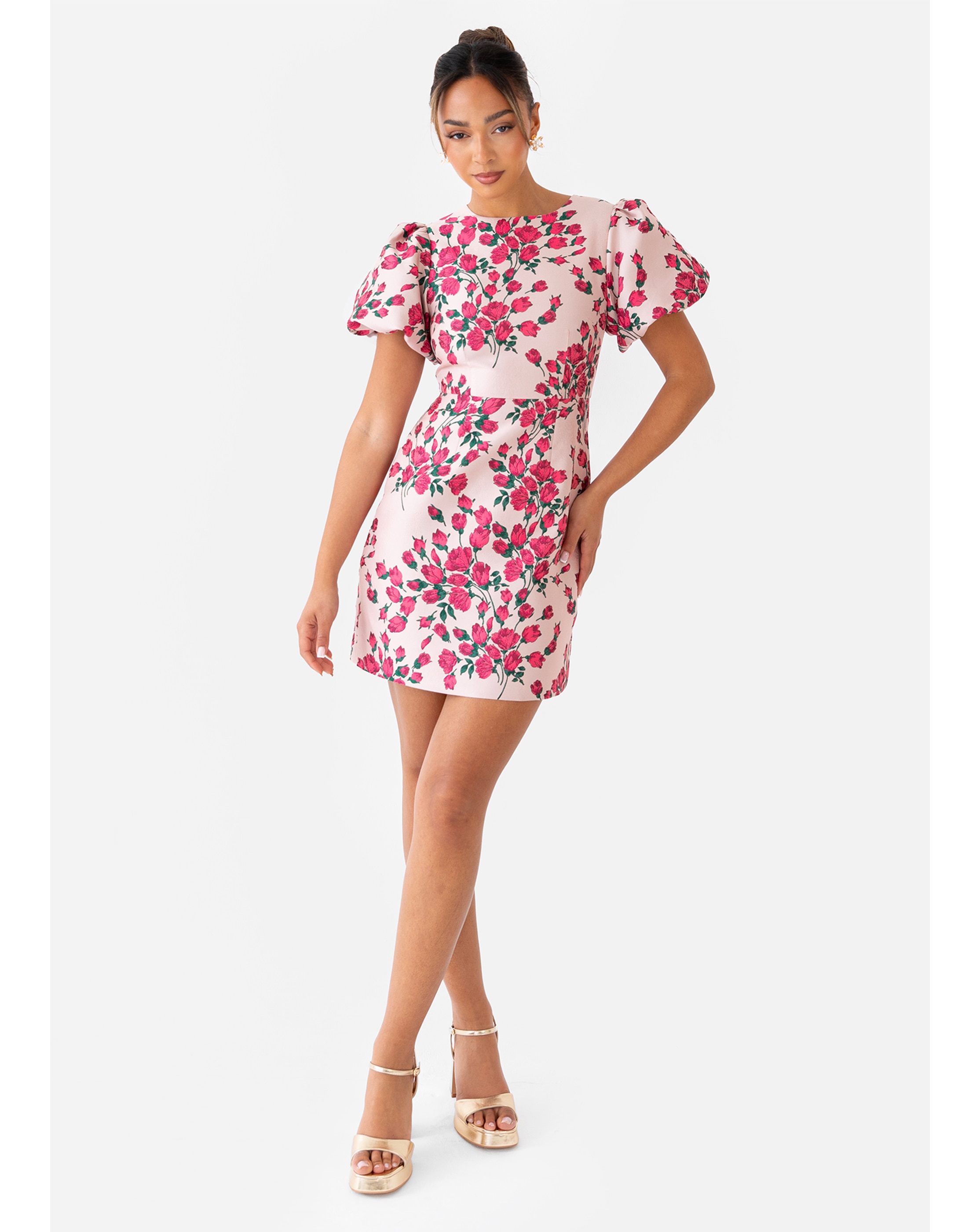 Maya Deluxe Floral Print Dress
