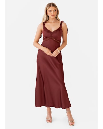 Maya Deluxe Plain Dress