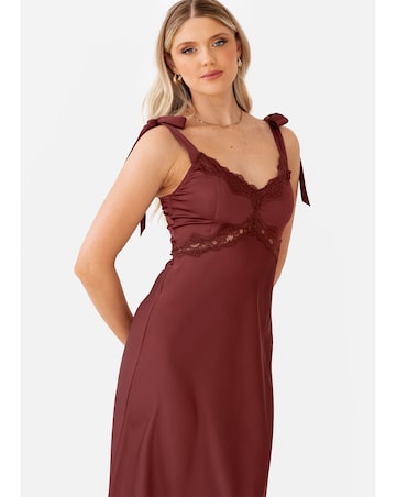 Maya Deluxe Plain Dress