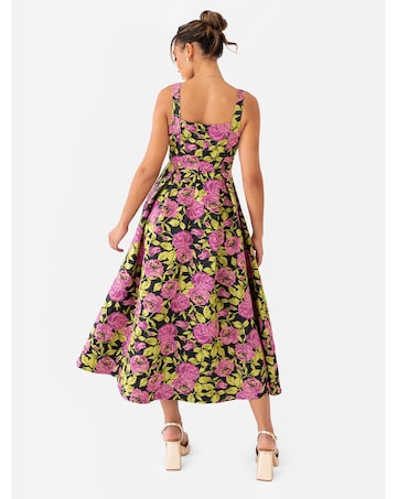 Maya Deluxe Floral Print Dress