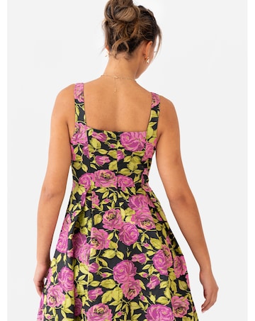 Maya Deluxe Floral Print Dress