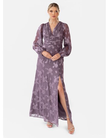 Maya Deluxe Floral Print Dress