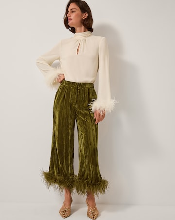 Monsoon Olivia Velvet Trousers