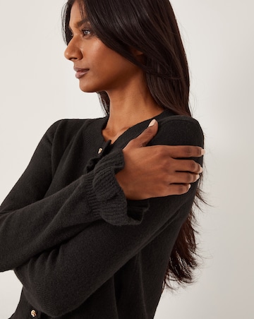 Monsoon Rina Ruffle Cardigan