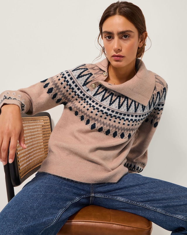 Monsoon Fifi Fair Isle Jumper