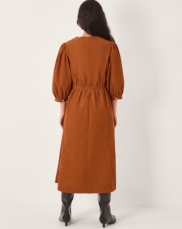 Monsoon Leah Corduroy Midi Dress