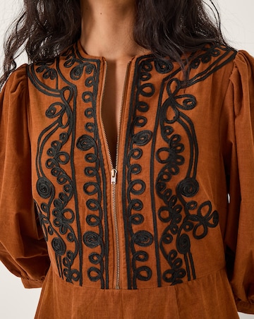 Monsoon Leah Corduroy Midi Dress