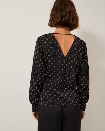 Monsoon Margo Hotfix Long Sleeve Blouse