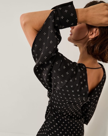 Monsoon Margo Hotfix Midi Tea Dress