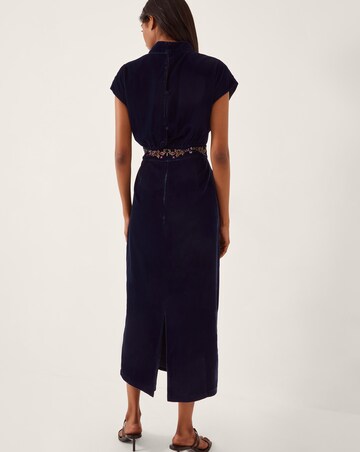 Monsoon Grace Velvet Midi Dress
