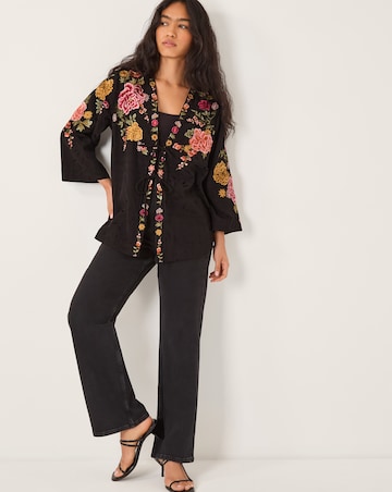 Monsoon Maggie Tie-Front Kimono