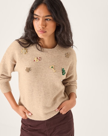 Monsoon Edie Christmas Jumper