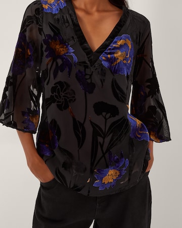 Monsoon Giselle Floral Top