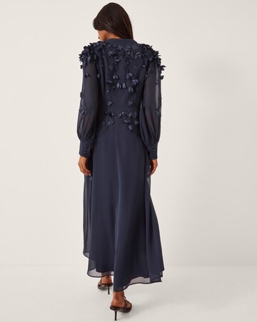 Monsoon Gwen Long Sleeve Midi Dress