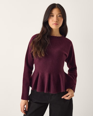Monsoon Peony Peplum Jumper