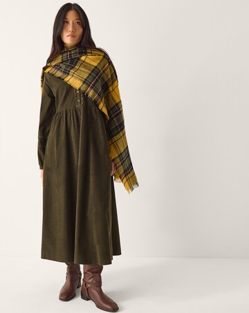 Monsoon Zola Ric Rac Corduroy Midi Dress