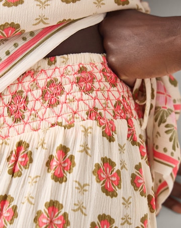 Monsoon Maddie Floral Print  Trousers