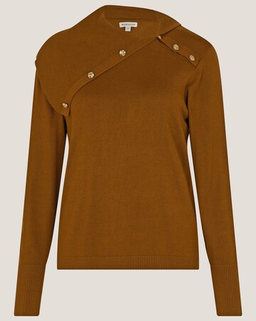 Monsoon Kay Asymmetrical Collar Jumper