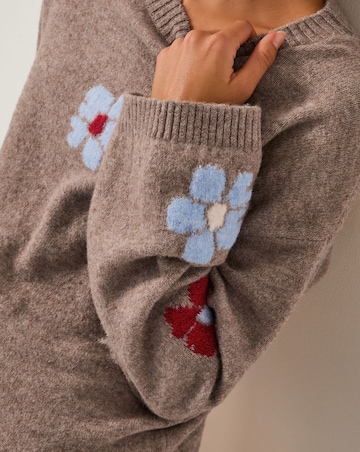 Monsoon Fenn Floral Jumper