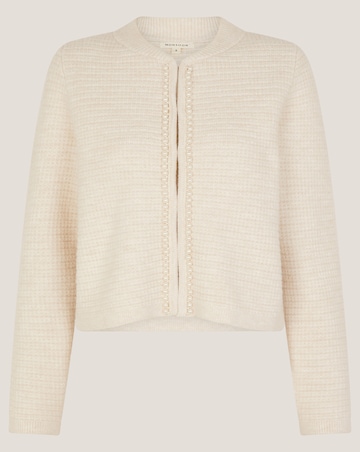 Monsoon Paula Pearl Embellished Cardigan