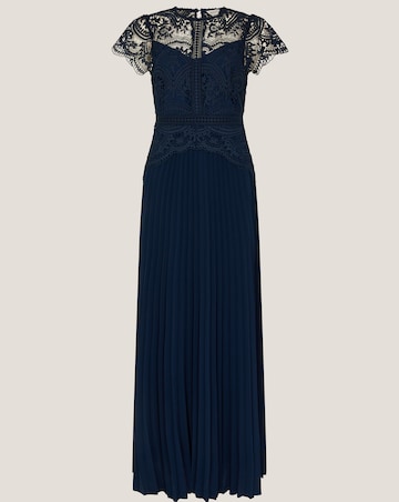 Monsoon Lace Pleated Bridesmaid Dress