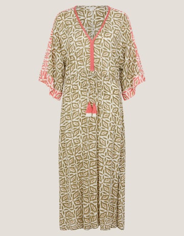 Monsoon Elma Print Midi Beach Dress