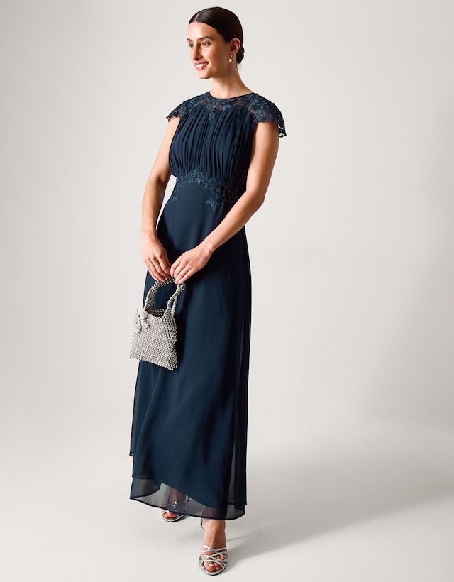 Monsoon  Lace Chiffon Bridesmaid Dress