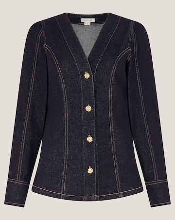 Monsoon Teri Tailored Denim Shirt