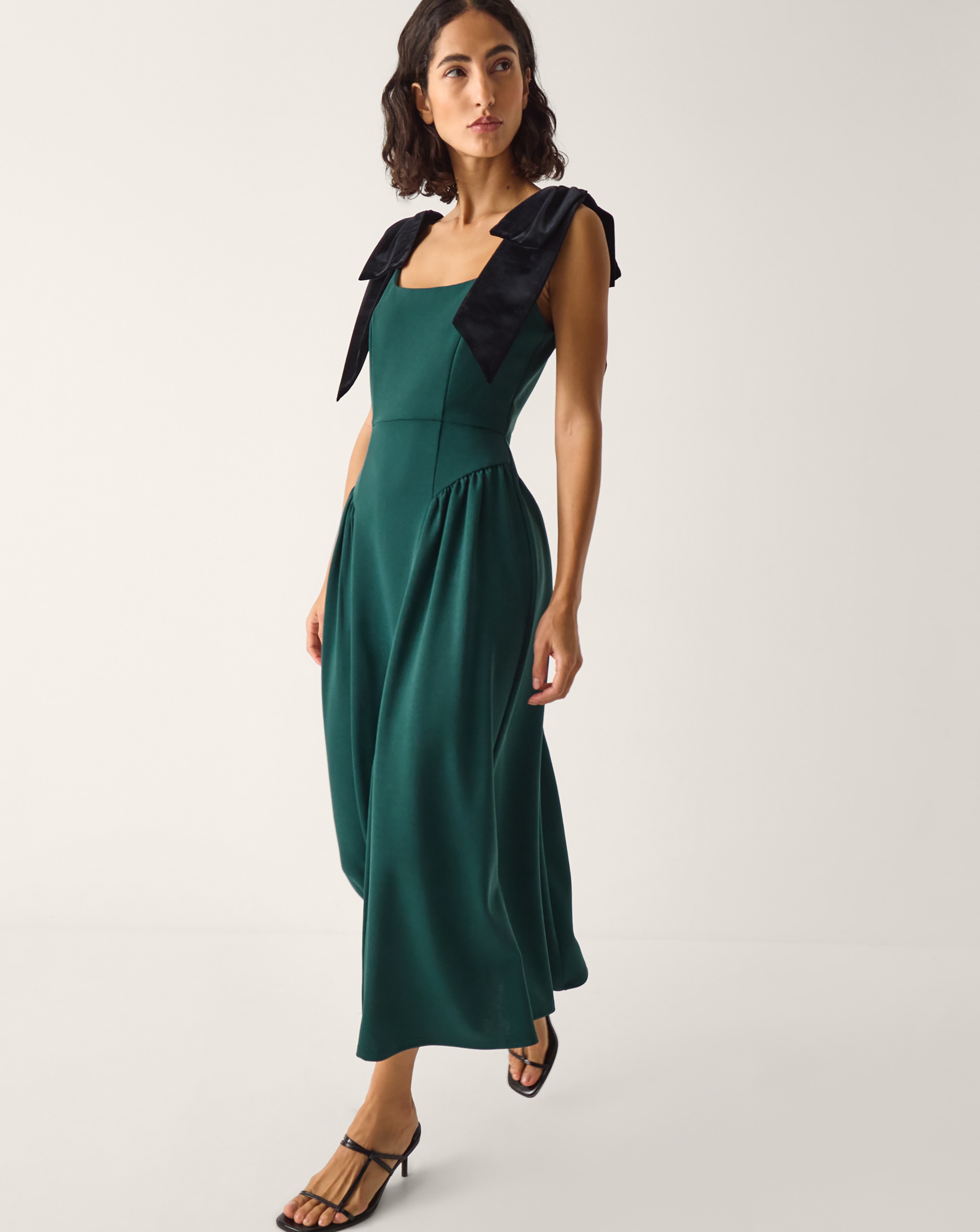 New In - Monsoon Billi Strap Jersey Midi Dress