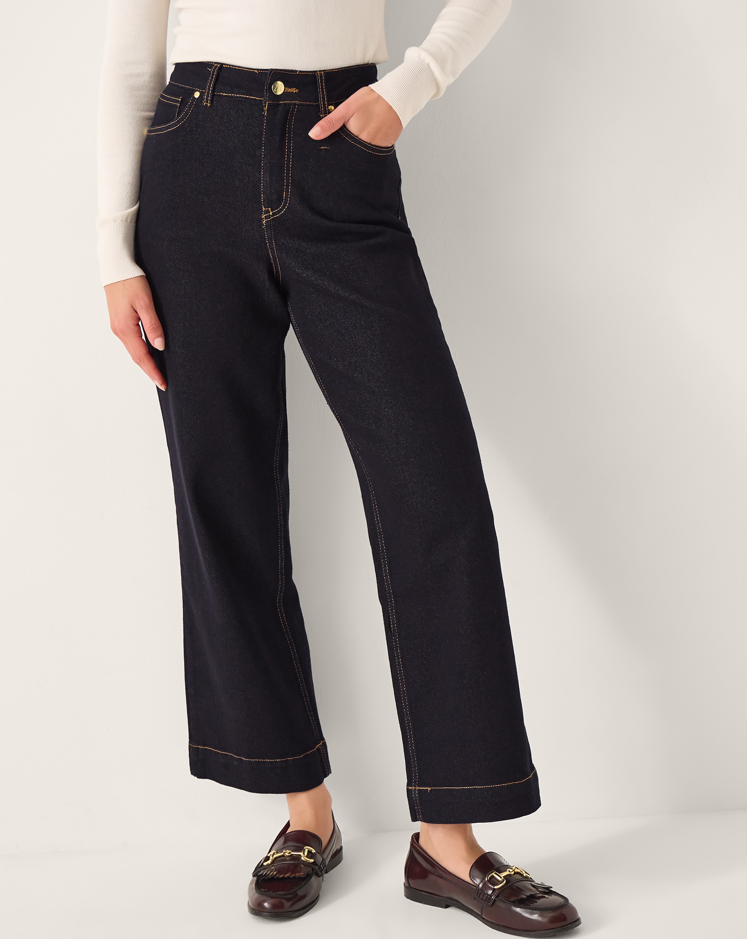 New In - Monsoon Teri Wide Leg Jeans