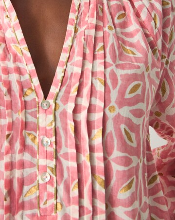 Monsoon Elma Print Midi Tunic Dress