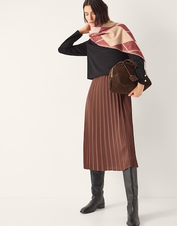 Monsoon Flora Jersey Pleated Midi Dress