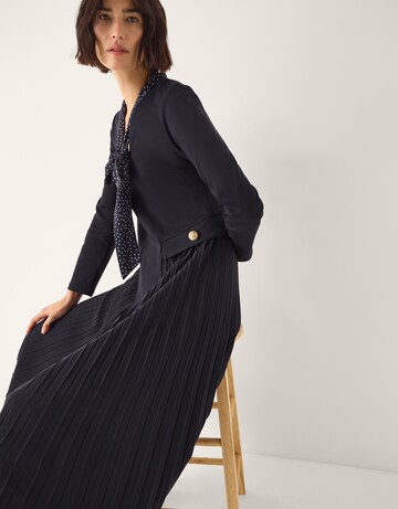 Monsoon Jessie Pleat Midi Dress & Scarf